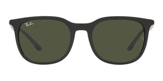 Ray-Ban RB 4386 unisex Black Squared Sunglasses