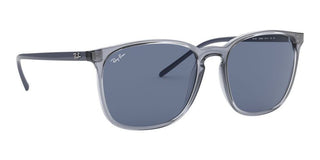 Ray-Ban RB 4387 men Blue Geometric Sunglasses