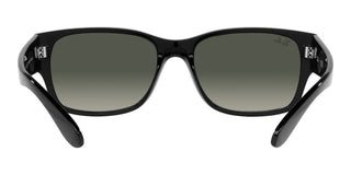 Ray-Ban RB 4388 unisex Black Squared Sunglasses