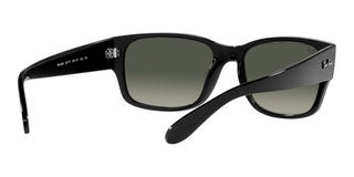 Ray-Ban RB 4388 unisex Black Squared Sunglasses