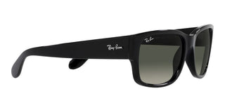 Ray-Ban RB 4388 unisex Black Squared Sunglasses