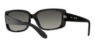 Ray-Ban RB 4389 women Black Squared Sunglasses