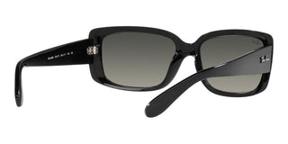 Ray-Ban RB 4389 women Black Squared Sunglasses