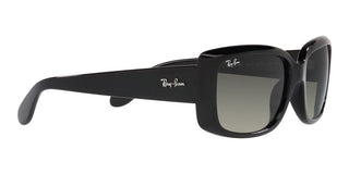 Ray-Ban RB 4389 women Black Squared Sunglasses