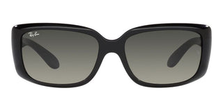 Ray-Ban RB 4389 women Black Squared Sunglasses