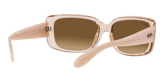 Ray-Ban RB 4389 women Brown Squared Sunglasses