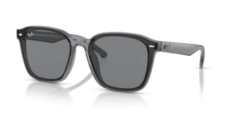 Ray-Ban RB 4392D unisex Grey Squared Sunglasses