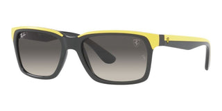 Ray-Ban RB 4393M unisex Yellow Visor Sunglasses