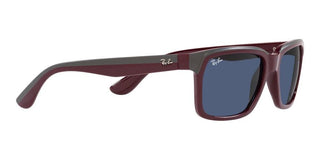 Ray-Ban RB 4393M unisex Red Visor Sunglasses