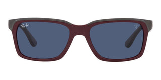 Ray-Ban RB 4393M unisex Red Visor Sunglasses