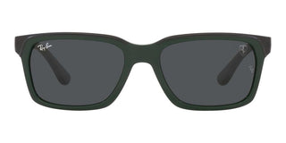 Ray-Ban RB 4393M unisex Green Visor Sunglasses