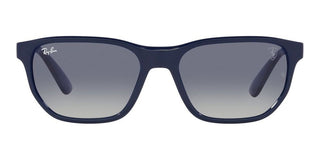 Ray-Ban RB 4404M unisex Blue Geometric Sunglasses