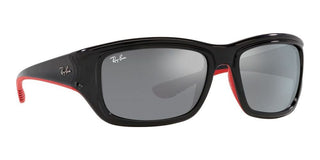 Ray-Ban RB 4405M unisex Black Visor Sunglasses