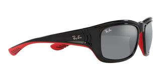 Ray-Ban RB 4405M unisex Black Visor Sunglasses