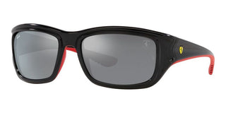 Ray-Ban RB 4405M unisex Black Visor Sunglasses