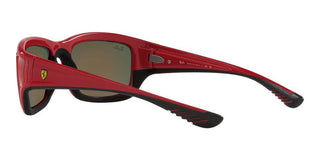 Ray-Ban RB 4405M unisex Red Visor Sunglasses