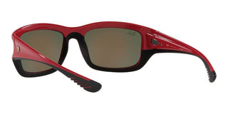 Ray-Ban RB 4405M unisex Red Visor Sunglasses