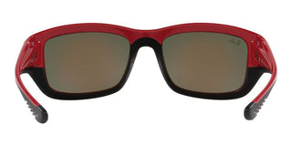 Ray-Ban RB 4405M unisex Red Visor Sunglasses