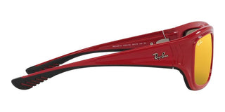 Ray-Ban RB 4405M unisex Red Visor Sunglasses