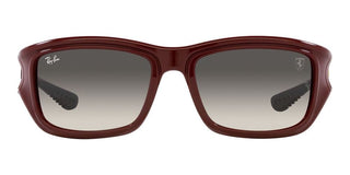 Ray-Ban RB 4405M unisex Red Visor Sunglasses