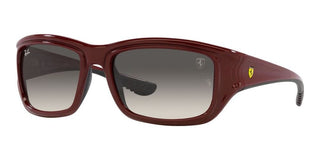 Ray-Ban RB 4405M unisex Red Visor Sunglasses