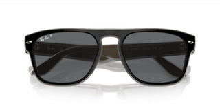 Ray-Ban RB 4407 unisex Black Squared Sunglasses