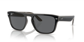 Ray-Ban RB 4407 unisex Black Squared Sunglasses