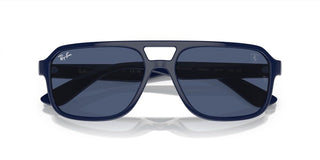 Ray-Ban RB 4414M unisex Blue Geometric Sunglasses