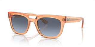 Ray-Ban RB 4426 unisex Orange Squared Sunglasses