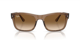 Ray-Ban RB 4428 unisex Brown Squared Sunglasses