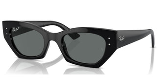 Ray-Ban RB 4430 unisex Black Squared Sunglasses