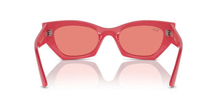 Ray-Ban RB 4430 unisex Red Squared Sunglasses