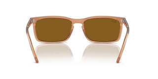 Ray-Ban RB 4435 unisex Brown Squared Sunglasses