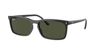 Ray-Ban RB 4435 unisex Black Squared Sunglasses