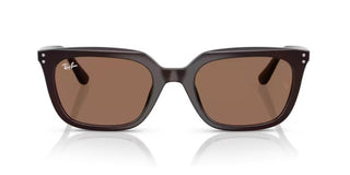 Ray-Ban RB 4439D unisex Brown Squared Sunglasses