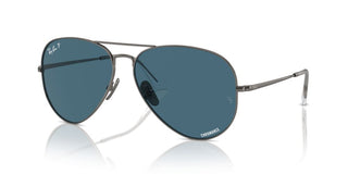 Ray-Ban RB 8089 unisex Ruthenium Pilot Sunglasses