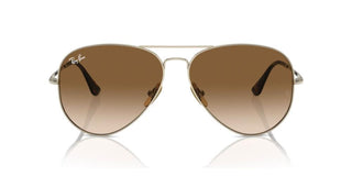 Ray-Ban RB 8089 unisex Gold Pilot Sunglasses