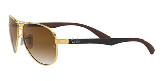 Ray-Ban RB 8313 unisex Gold Pilot Sunglasses