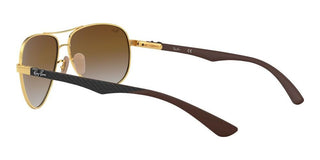 Ray-Ban RB 8313 unisex Gold Pilot Sunglasses