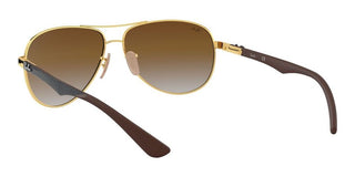 Ray-Ban RB 8313 unisex Gold Pilot Sunglasses