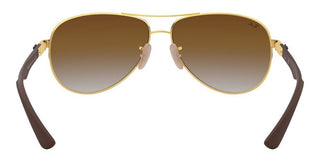 Ray-Ban RB 8313 unisex Gold Pilot Sunglasses