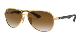 Ray-Ban RB 8313 unisex Gold Pilot Sunglasses