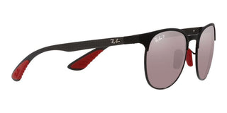 Ray-Ban RB 8327M unisex Black Squared Sunglasses