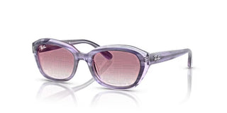 Ray-Ban RB 9081S JUNIOR women Violet Visor Sunglasses