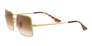 Ray-Ban RECTANGLE RB 1969 unisex Gold Geometric Sunglasses