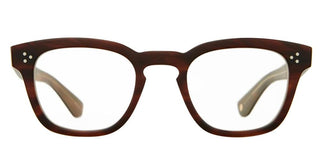 Garrett Leight REGENT unisex Havana Geometric Eyeglasses