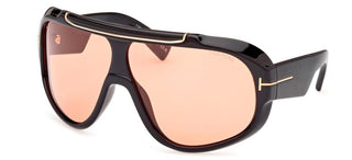 Tom Ford RELLEN FT 1093 unisex Black Shield Sunglasses