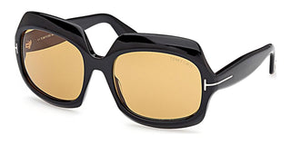 Tom Ford REN FT1155 women Black Squared Sunglasses