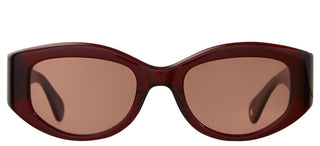 Garrett Leight RETRO BIGGIE SUN unisex Red Geometric Sunglasses