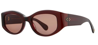 Garrett Leight RETRO BIGGIE SUN unisex Red Geometric Sunglasses